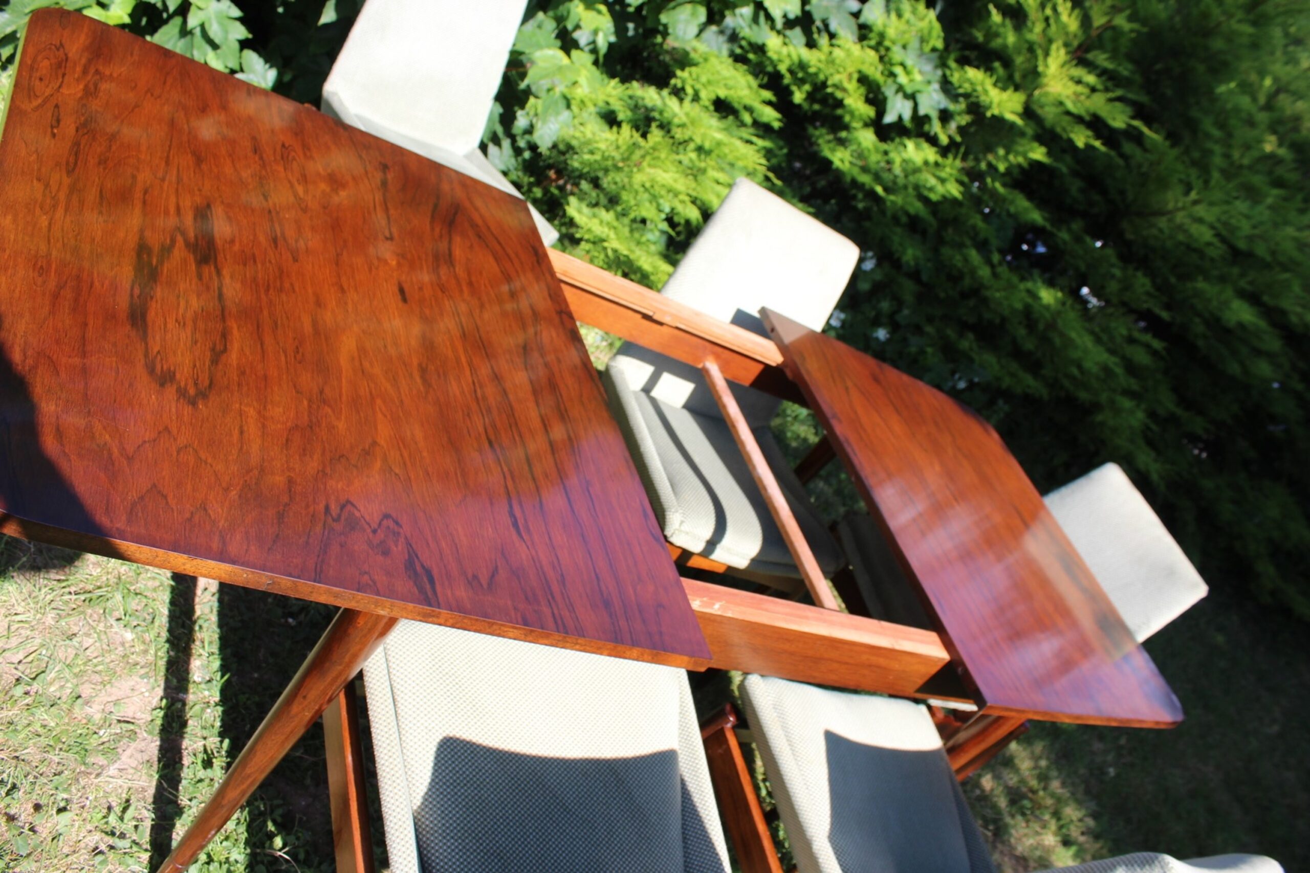 Mid Century Rosewood Dining Table and Chairs by Robert Heritage for Archie Shine