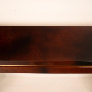 Parchment console table by Aldo Tura 1960