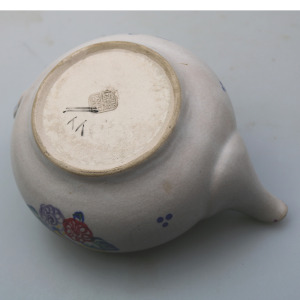 A scarce Art Deco Carter Stabler Adams Poole Pottery hand-painted Teapot C.1920
