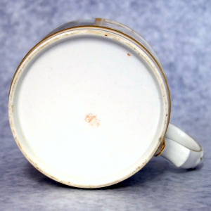 Antique Regency Derby porcelain hand painted & gilded Porter Mug C.early 19thC