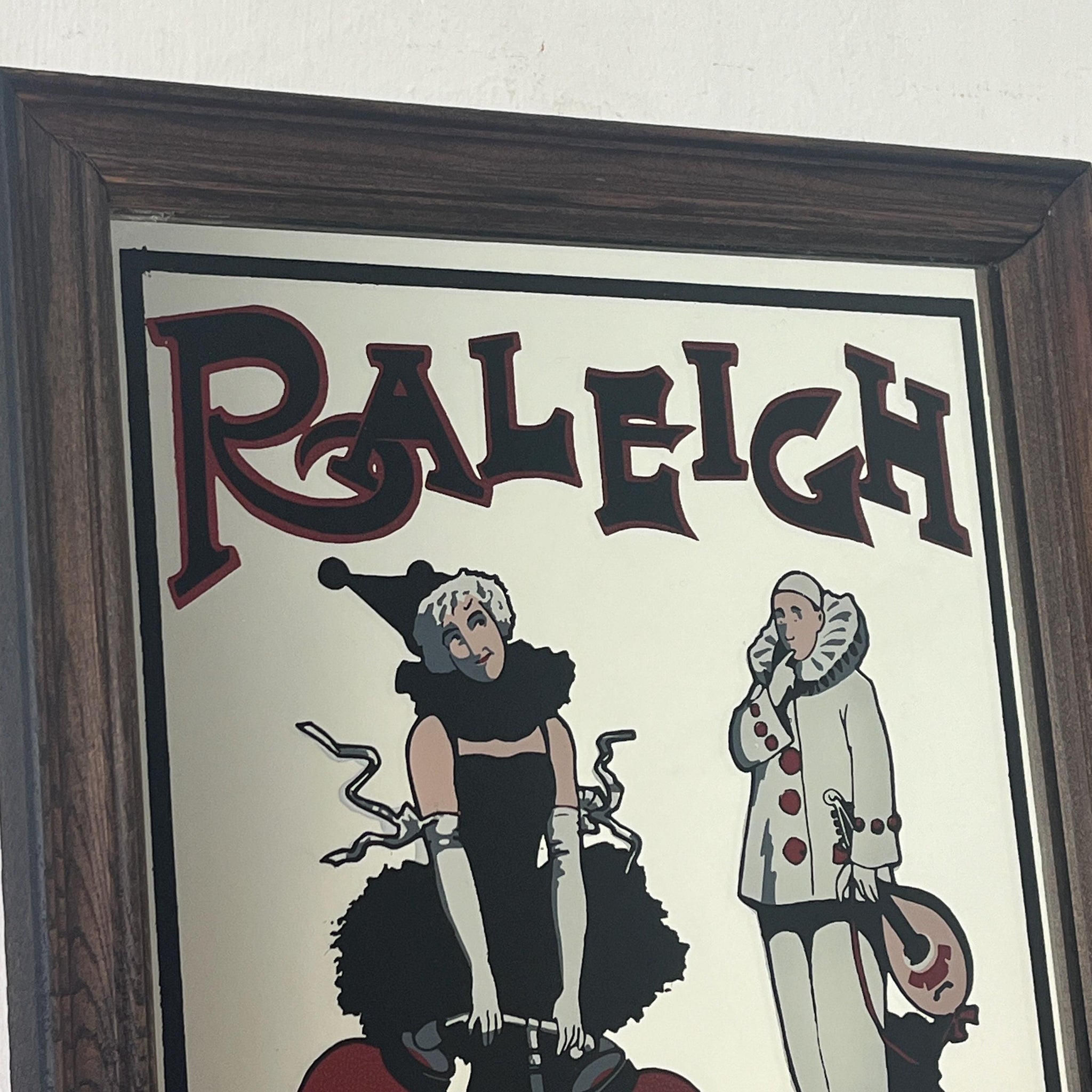 Raleigh Cycles Advertising Mirror By Tom Browne