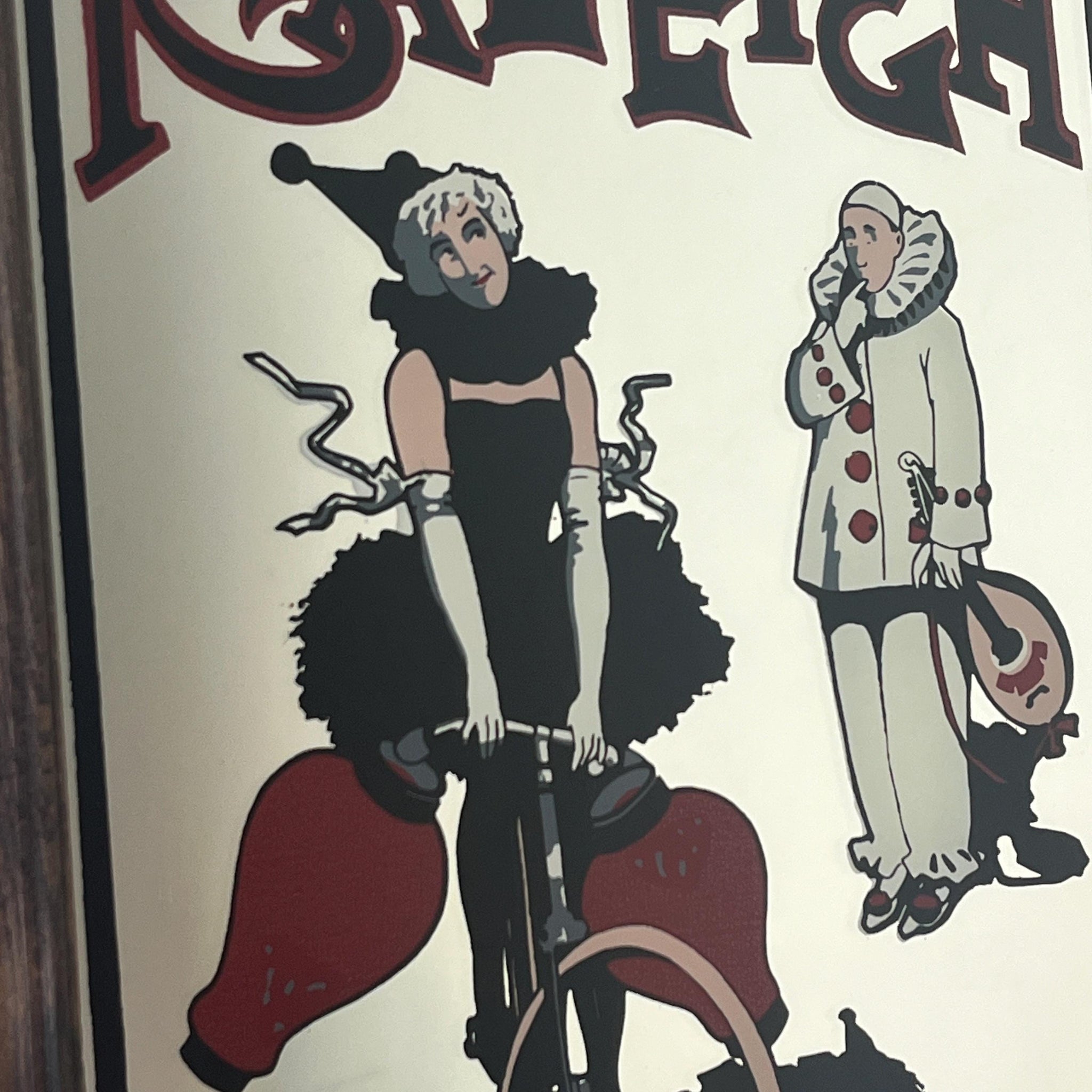 Raleigh Cycles Advertising Mirror By Tom Browne