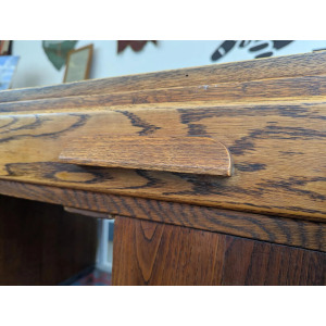 Rare 1930s Oak Architects/Artists Plan Desk or Chest. Antique/Vintage/Heals