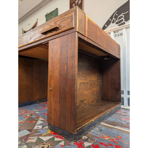 Rare 1930s Oak Architects/Artists Plan Desk or Chest. Antique/Vintage/Heals