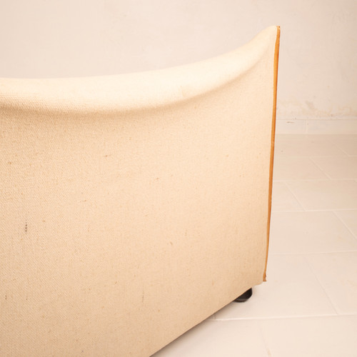 Raro divano letto "Coupé" di Mario Bellini per Cassina 1976