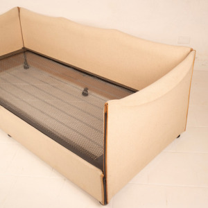Raro divano letto "Coupé" di Mario Bellini per Cassina 1976
