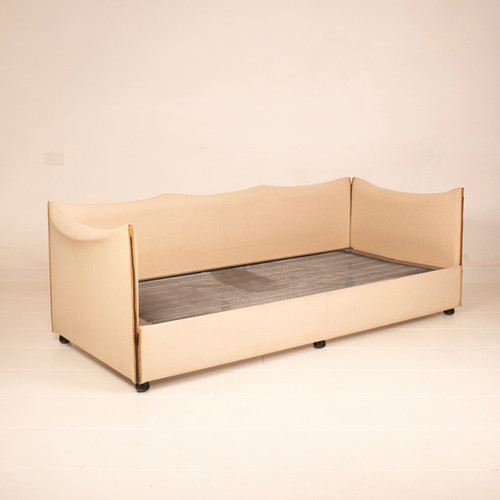 Raro divano letto "Coupé" di Mario Bellini per Cassina 1976
