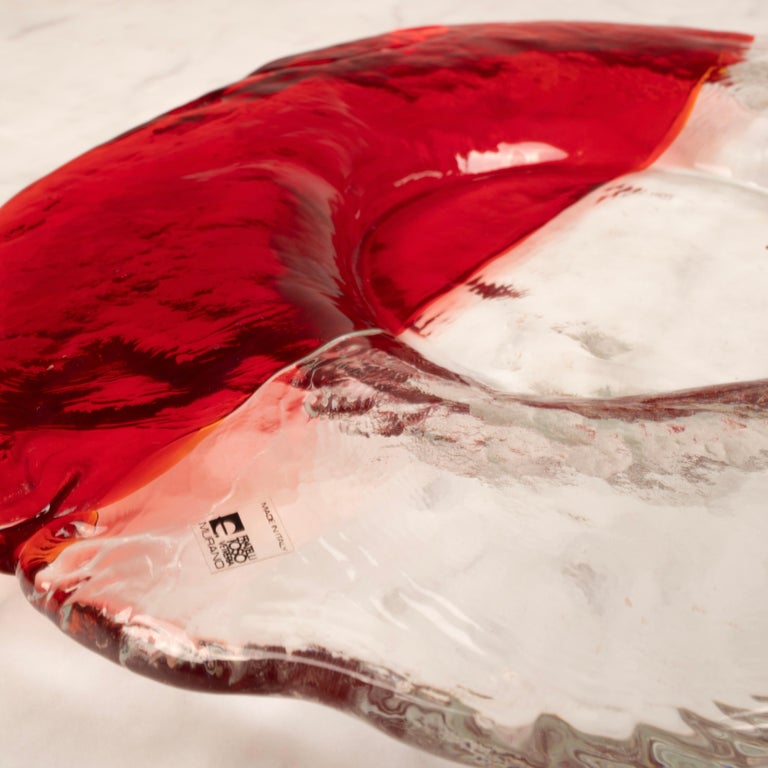 Renato Toso's pocket emptier for Fratelli Toso Murano 1960