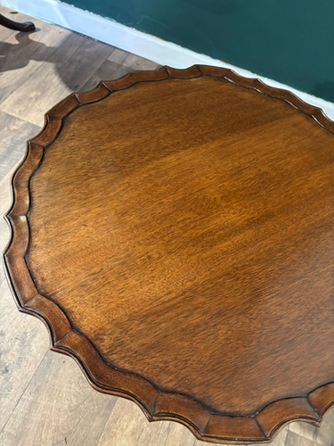 Reproduction Tilt Top Pie Crust Edge Side Table