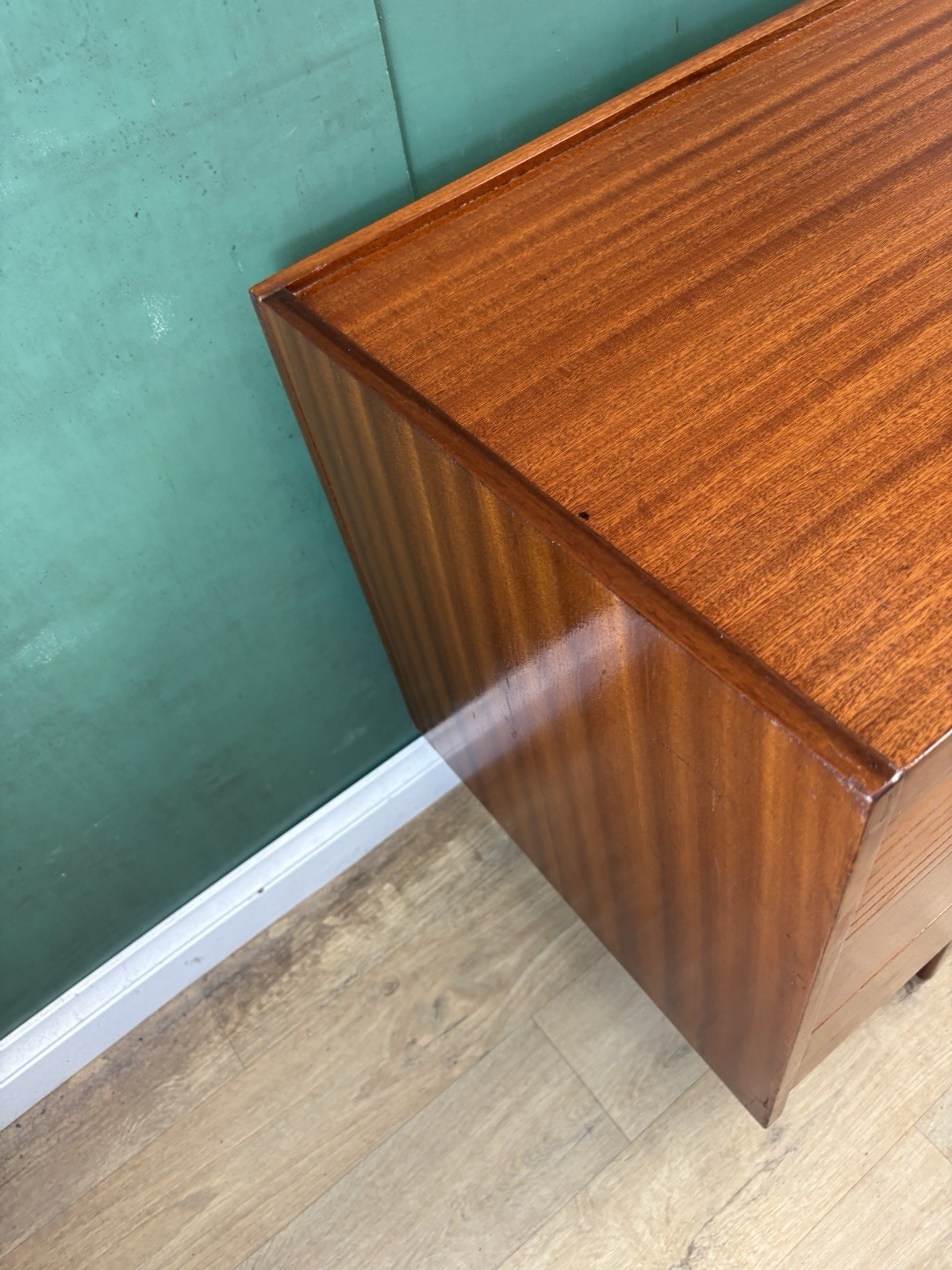 Retro Vintage Mid Century Teak Desk/Dressing Table By Austin Suite-Courier
