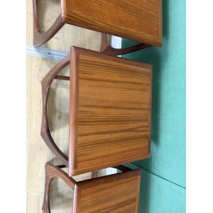 Retro Vintage Mid Century Teak G Plan Astro Nest Of Tables