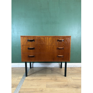 Retro Vintage Mid Century Teak G Plan Chest Of Drawers-Courier