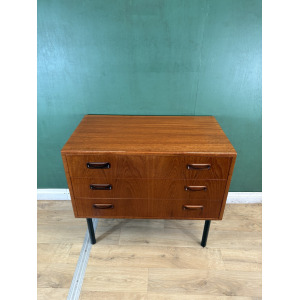Retro Vintage Mid Century Teak G Plan Chest Of Drawers-Courier