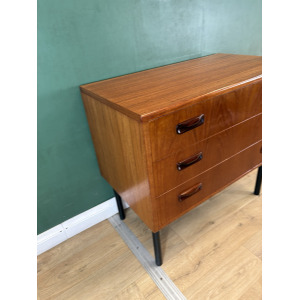 Retro Vintage Mid Century Teak G Plan Chest Of Drawers-Courier