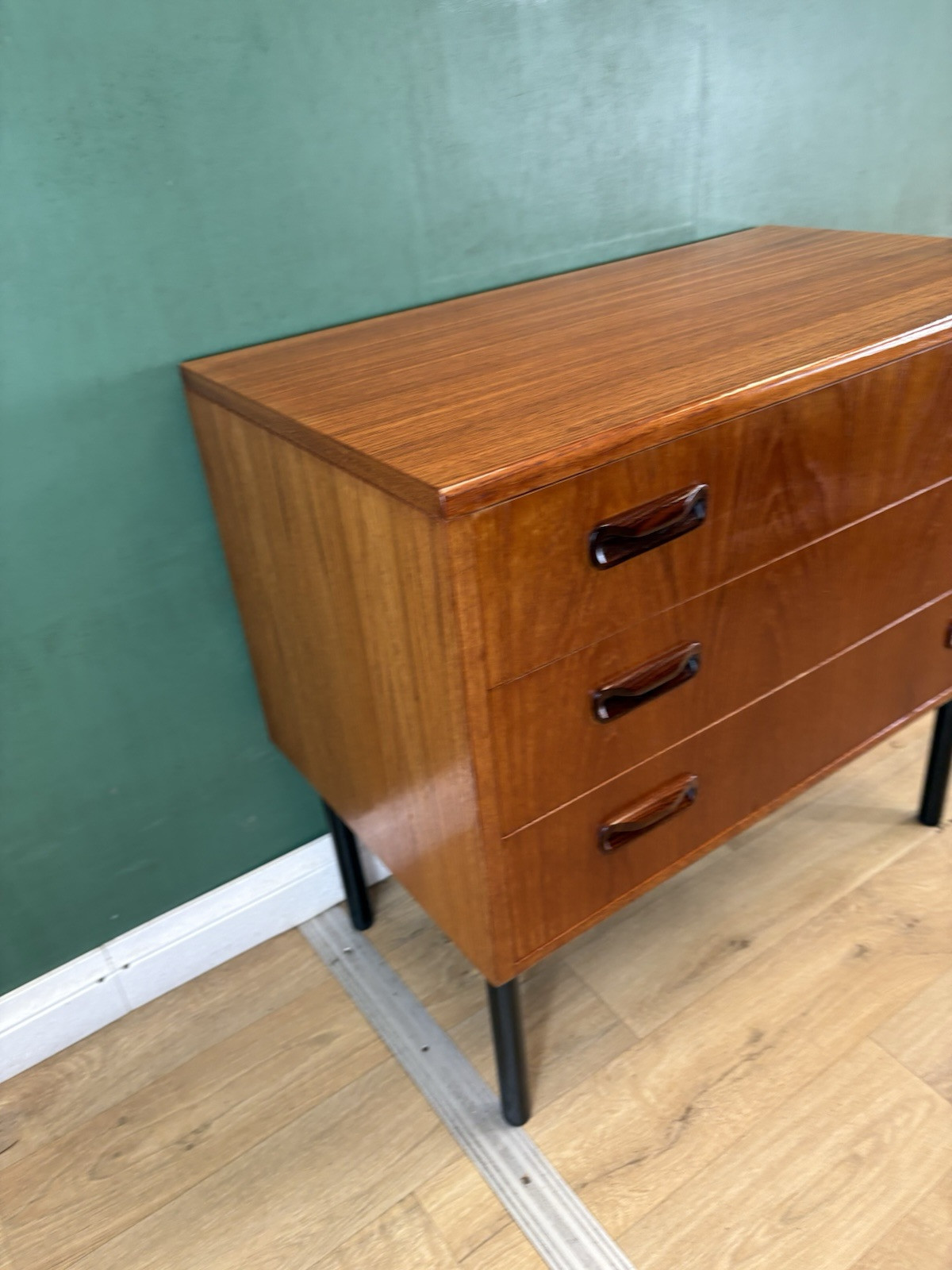 Retro Vintage Mid Century Teak G Plan Chest Of Drawers-Courier