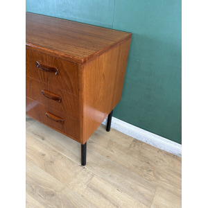 Retro Vintage Mid Century Teak G Plan Chest Of Drawers-Courier