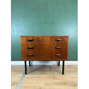Retro Vintage Mid Century Teak G Plan Chest Of Drawers-Courier
