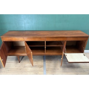 Retro Vintage Mid Century Teak Sideboard By Austin Suite-Courier