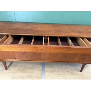 Retro Vintage Mid Century Teak Sideboard By Austin Suite-Courier