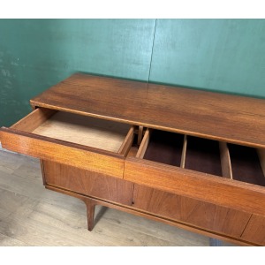 Retro Vintage Mid Century Teak Sideboard By Austin Suite-Courier