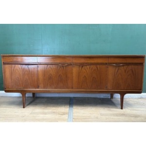 Retro Vintage Mid Century Teak Sideboard By Austin Suite-Courier