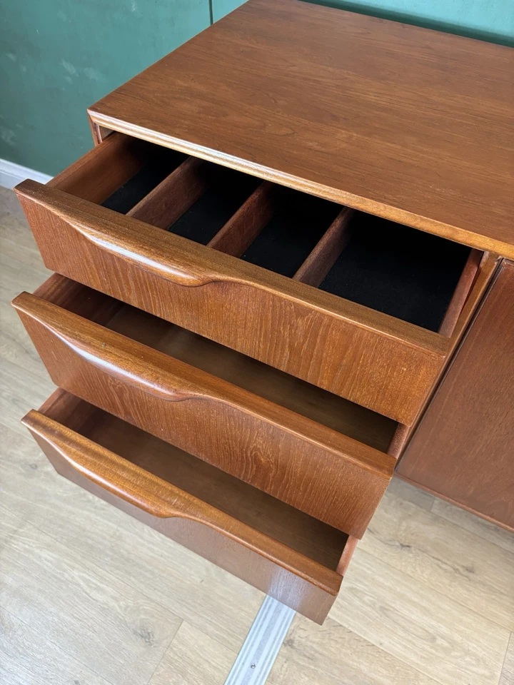 Vintage Mid Century Teak Mcintosh Dunvegan Sideboard