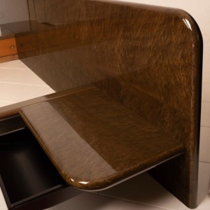 "Seven" bed by Luigi Saccardo for Gasparello