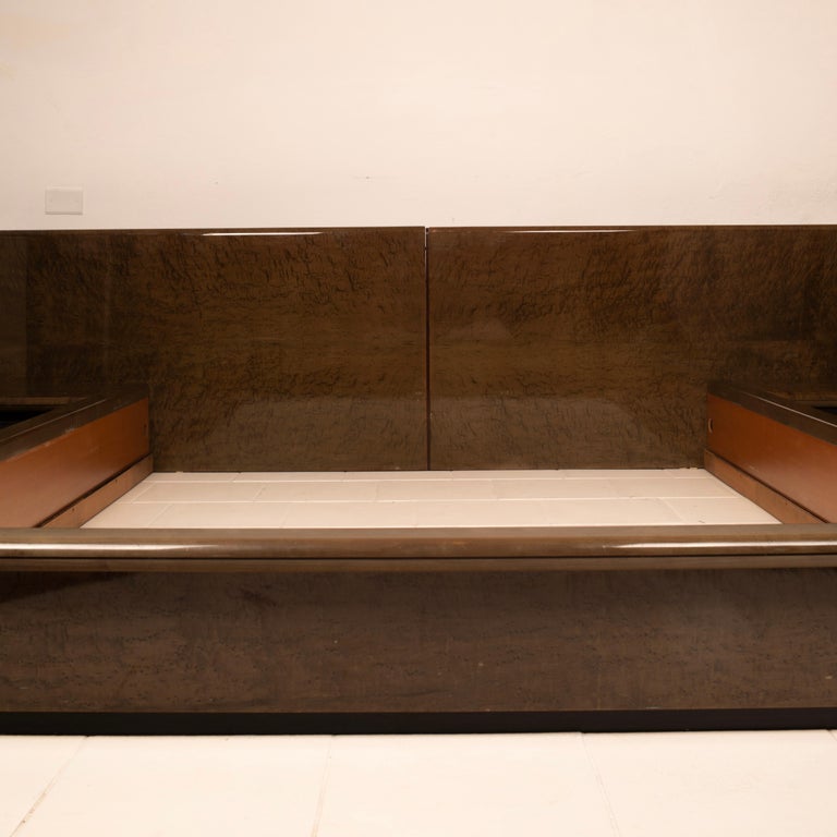"Seven" bed by Luigi Saccardo for Gasparello