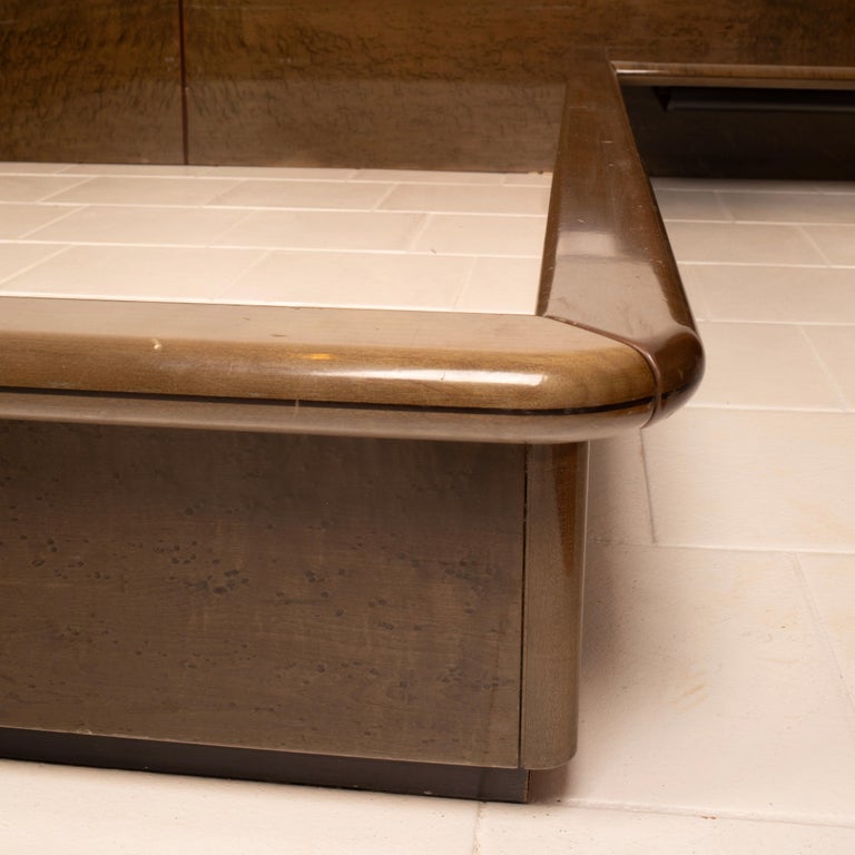 "Seven" bed by Luigi Saccardo for Gasparello