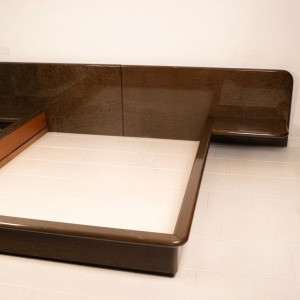 "Seven" bed by Luigi Saccardo for Gasparello