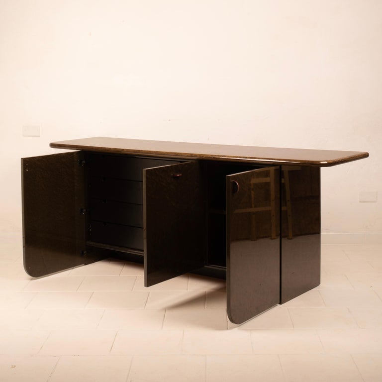 Sideboard "Seven" by Luigi Saccardo for Gasparello Small Version
