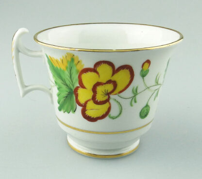 An unusual antique Georgian Spode porcelain hand-painted Coffee Cup C.1810+ - Image 6