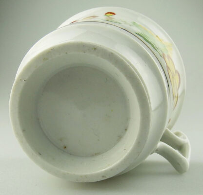 An unusual antique Georgian Spode porcelain hand-painted Coffee Cup C.1810+ - Image 8