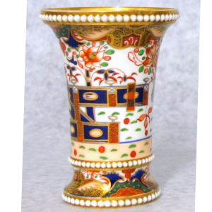 Antique Georgian Spode porcelain Japanese Imari hand painted Spill Vase C.1810