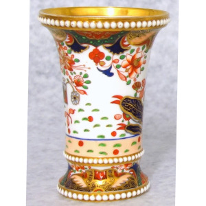 Antique Georgian Spode porcelain Japanese Imari hand painted Spill Vase C.1810