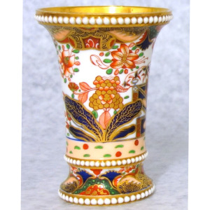Antique Georgian Spode porcelain Japanese Imari hand painted Spill Vase C.1810