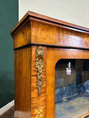 Victorian Decorative Mahogany Side Cabinet With Ormolu Mounts