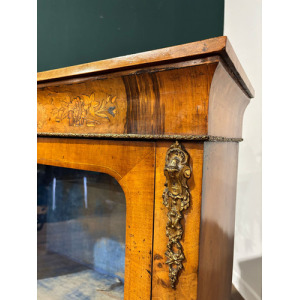 Victorian Decorative Mahogany Side Cabinet With Ormolu Mounts
