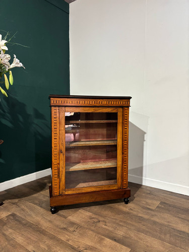 Victorian Inlaid Mahogany Side Cabinet