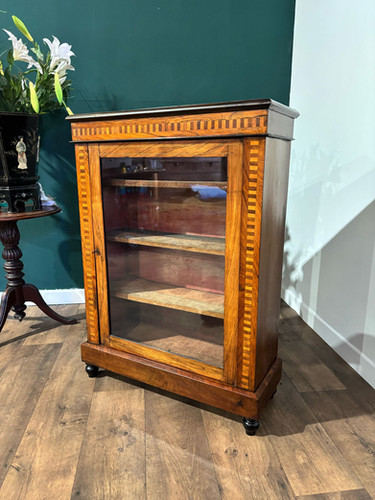 Victorian Inlaid Mahogany Side Cabinet