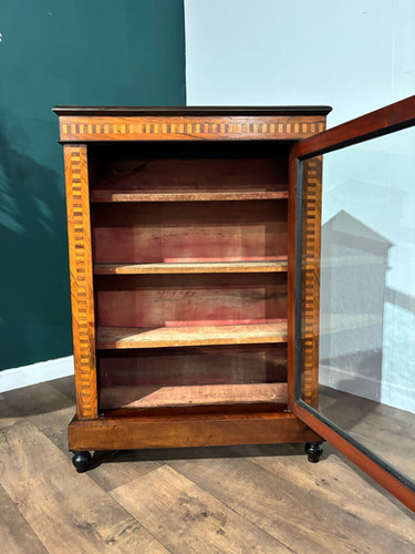 Victorian Inlaid Mahogany Side Cabinet