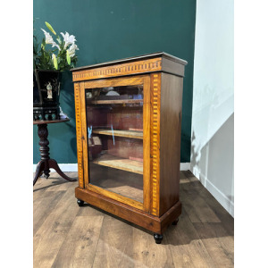 Victorian Inlaid Mahogany Side Cabinet