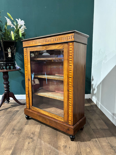 Victorian Inlaid Mahogany Side Cabinet