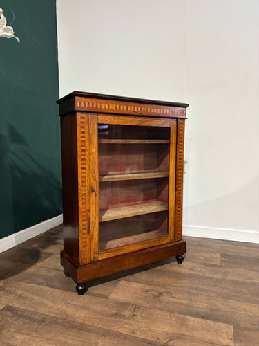 Victorian Inlaid Mahogany Side Cabinet