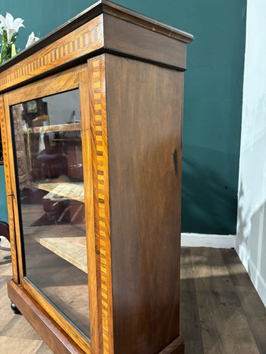 Victorian Inlaid Mahogany Side Cabinet