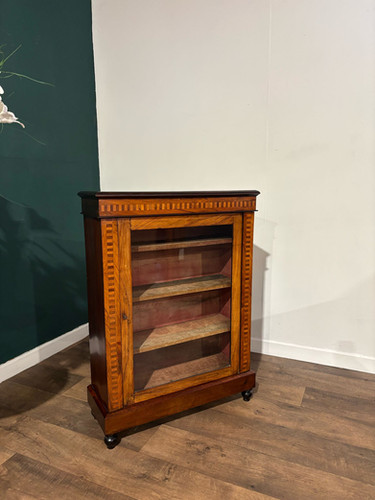 Victorian Inlaid Mahogany Side Cabinet
