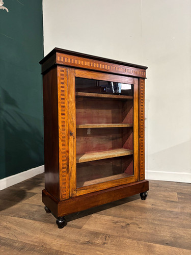 Victorian Inlaid Mahogany Side Cabinet