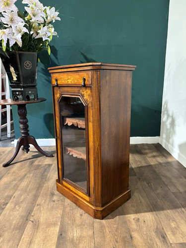 Victorian Rosewood Music Cabinet