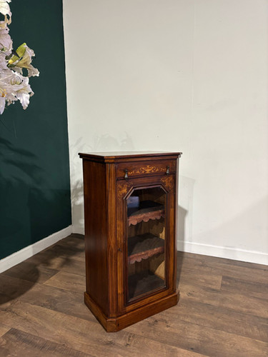Victorian Rosewood Music Cabinet