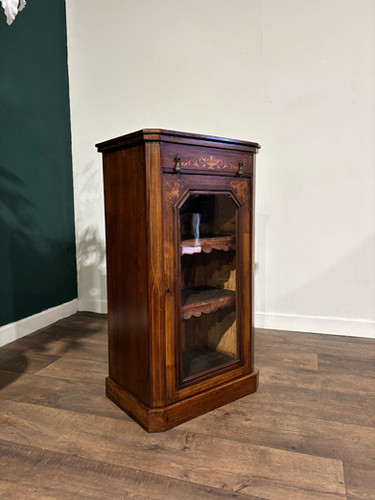 Victorian Rosewood Music Cabinet
